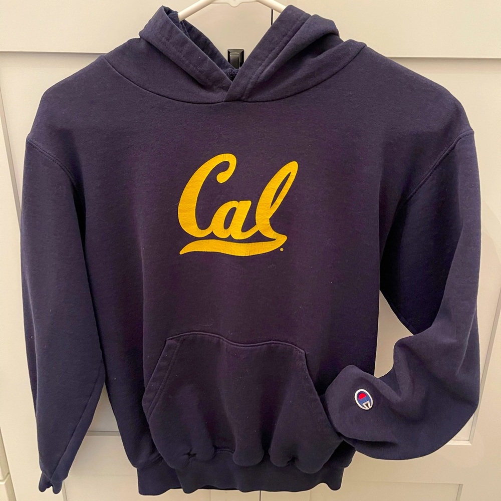 CHAMPION Boys Cal Berkeley Hoodie LG 12